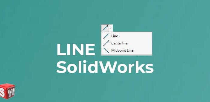 membuat garis di SolidWorks