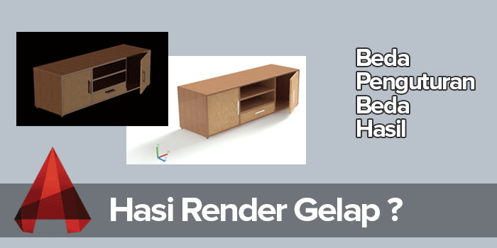 Render-Gelap-AutoCAD