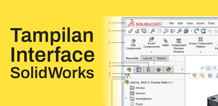 Tampilan-Interface-SolidWorks