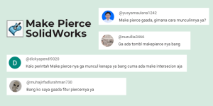 Pierce relation SolidWorks